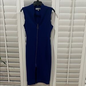 Almost Famous Royal Blue Midi Dress